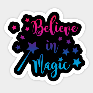 BELIEVE IN MAGIC T-SHIRT Sticker